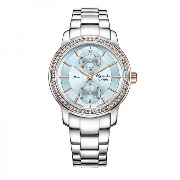 Alexandre Christie AC 2A87 Silver Light Blue BFBSSBURG